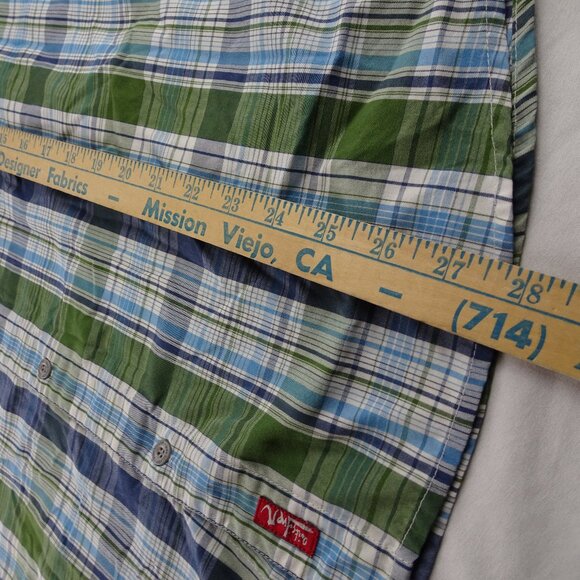 Quiksilver Men Button up Plaid Shirt Size M - Picture 6 of 6
